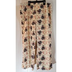 Disney size XXL JOY Mickey and Minnie pajama holiday pants
